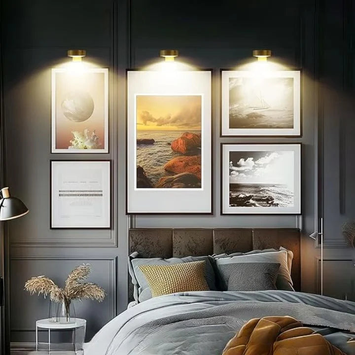 Picture Light Magnetic Wireless LED Dimmable Rechargeable