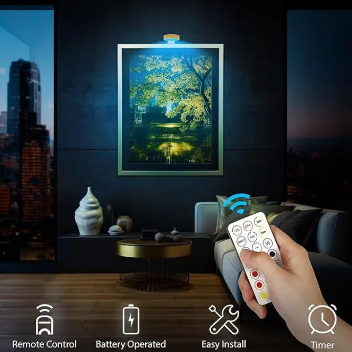 Picture Light Magnetic Wireless LED Dimmable Rechargeable