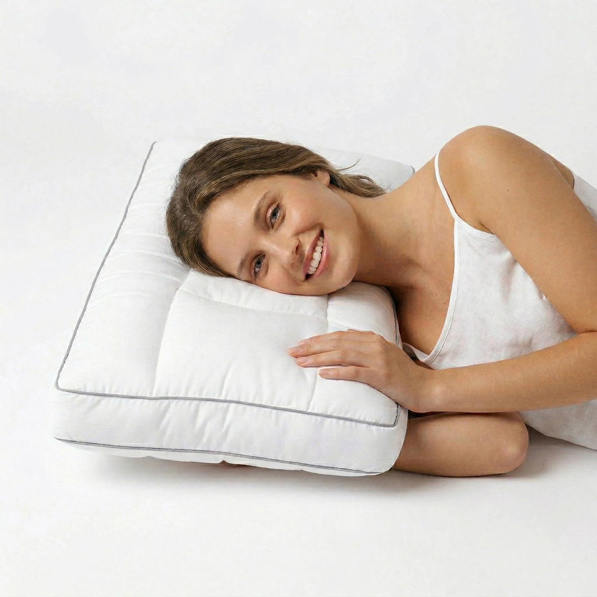 Pillow 5-Zone Ergonomic Hypoallergenic Machine-Washable