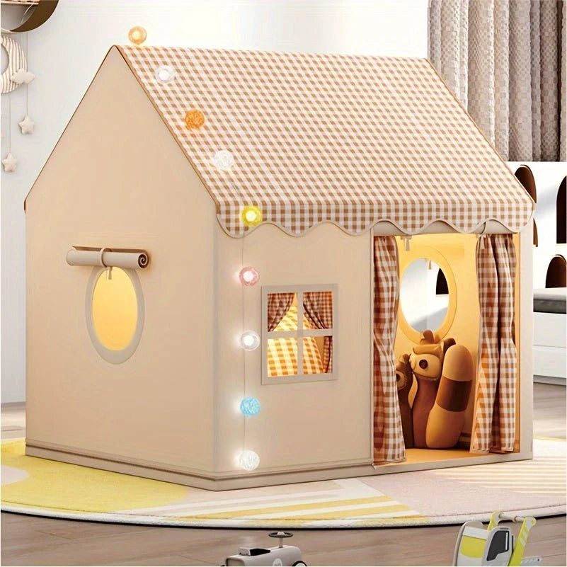 Play Tent Cotton Blend Foldable Lightweight With Carrying Bag