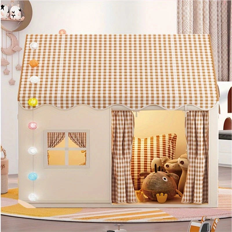 Play Tent Cotton Blend Foldable Lightweight With Carrying Bag
