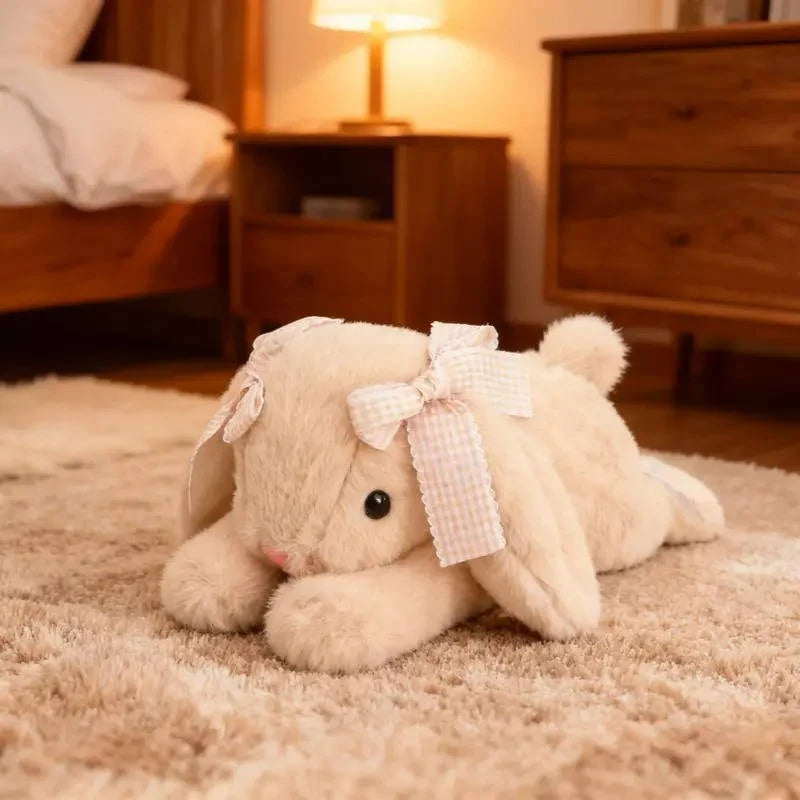 Plush Bunny Toy Ultra-Soft Lop-Eared Machine Washable