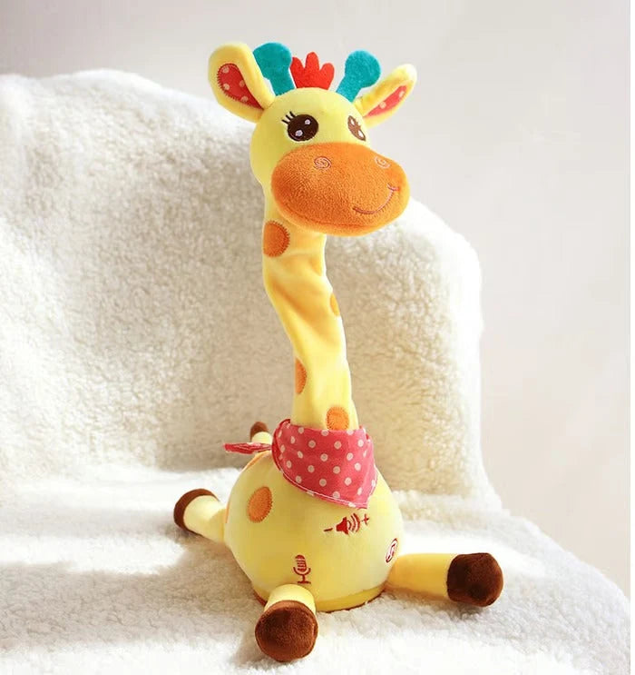 Plush Giraffe Ultra-Soft Musical Voice-Mimic