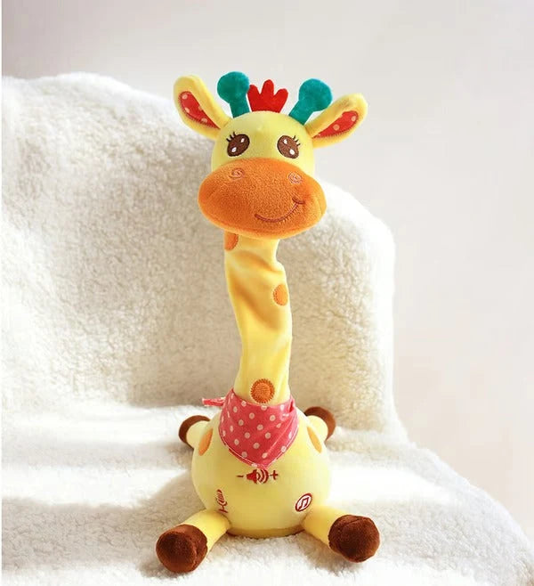 Plush Giraffe Ultra-Soft Musical Voice-Mimic