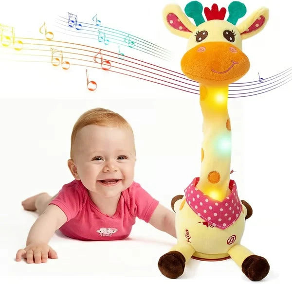 Plush Giraffe Ultra-Soft Musical Voice-Mimic