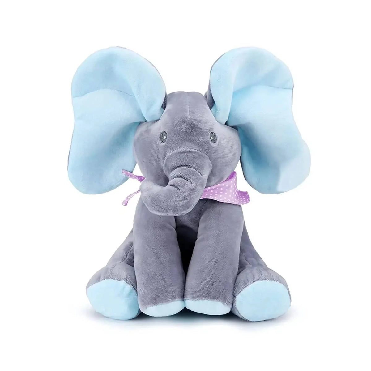 Plush Toy Foot-Activated Peekaboo & Singing