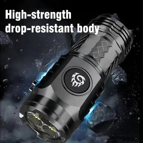 Pocket Flashlight Rechargeable Long Range LED