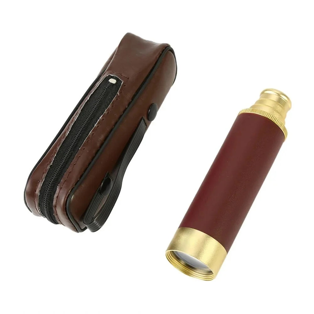 Pocket Monocular 10x Magnification HD Coated Optics & Waterproof