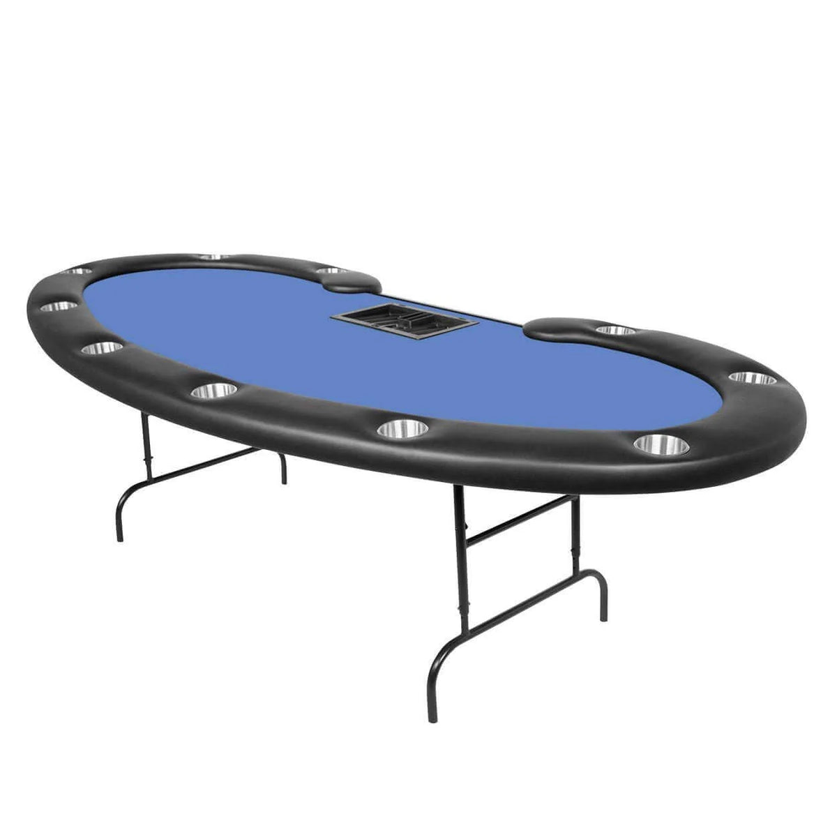Poker Table Kidney Bean Shape With Dealer Cutout