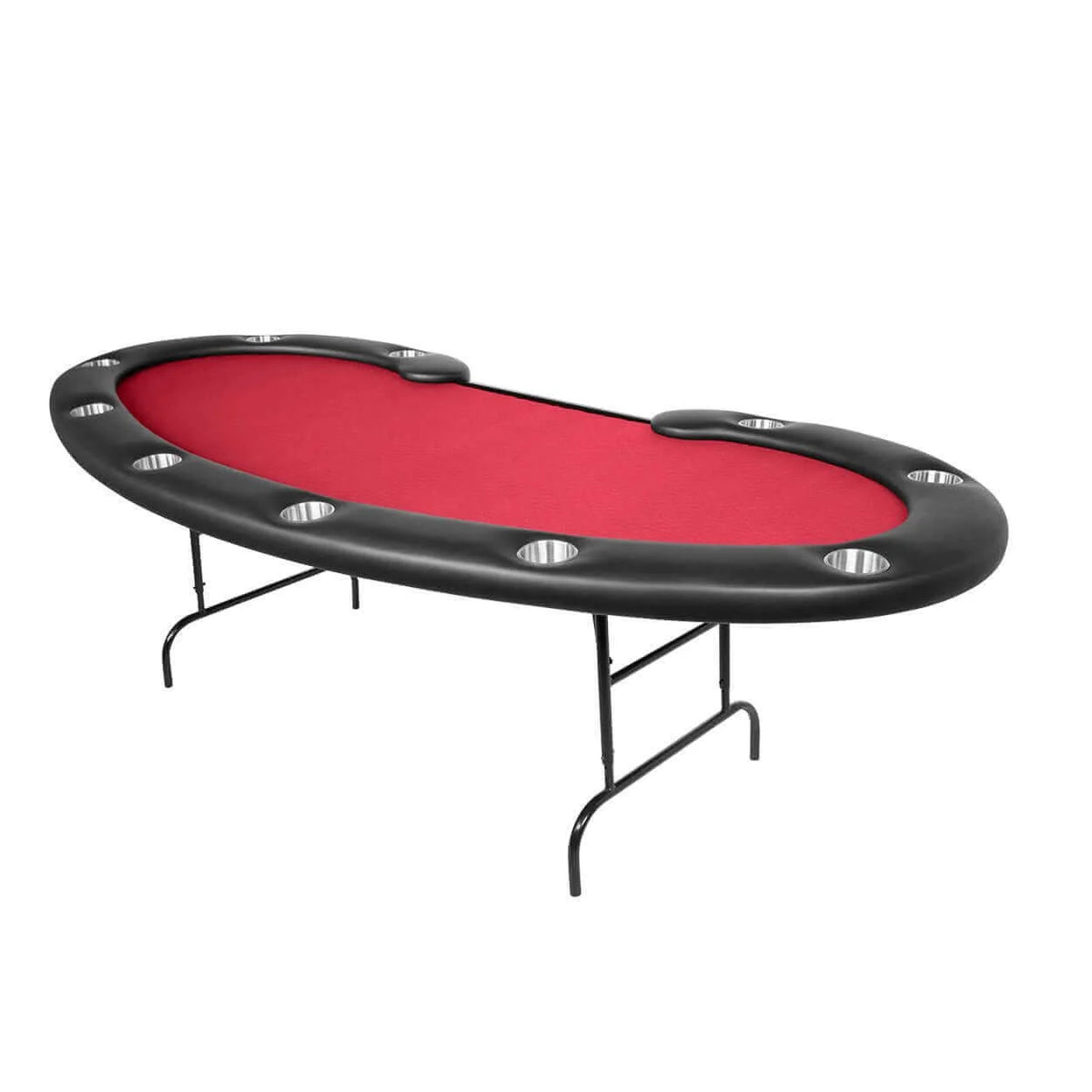 Poker Table Kidney Bean Shape With Dealer Cutout