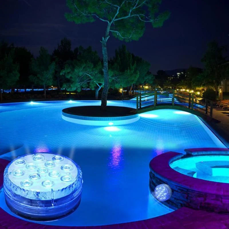 Pool Light Color-Changing LED Remote Control IP68 Submersible