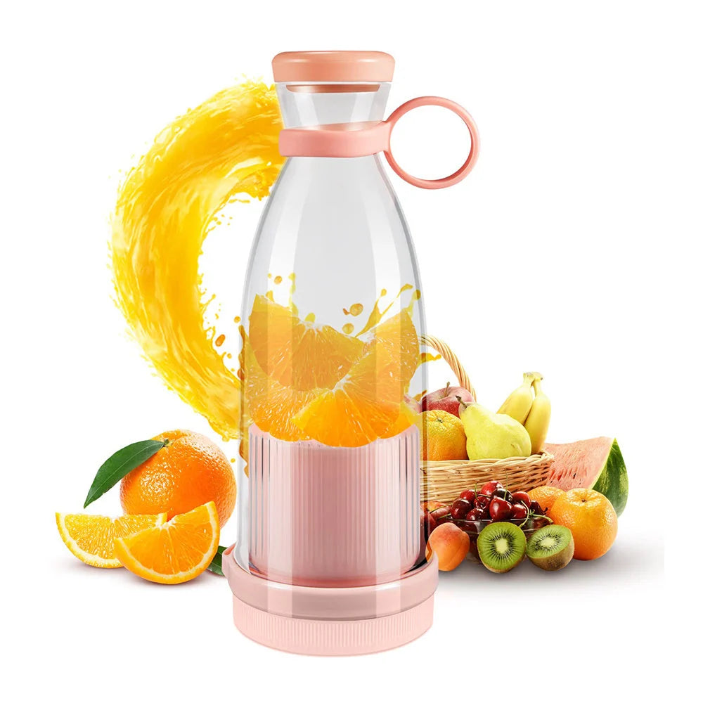 Portable Blender Cordless Magnetic Charging Stainless Steel Blades