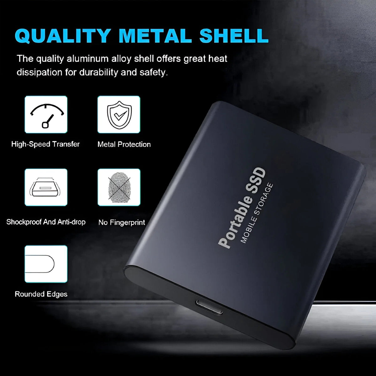 Portable SSD Universal Connection Mobile Adapters