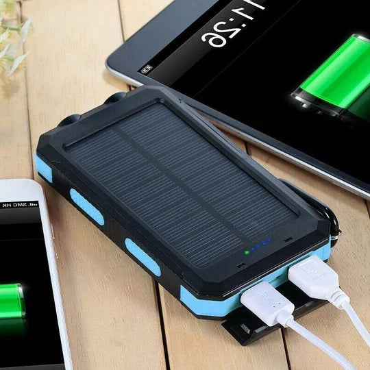 Power Bank Solar Charging High Capacity Dual USB