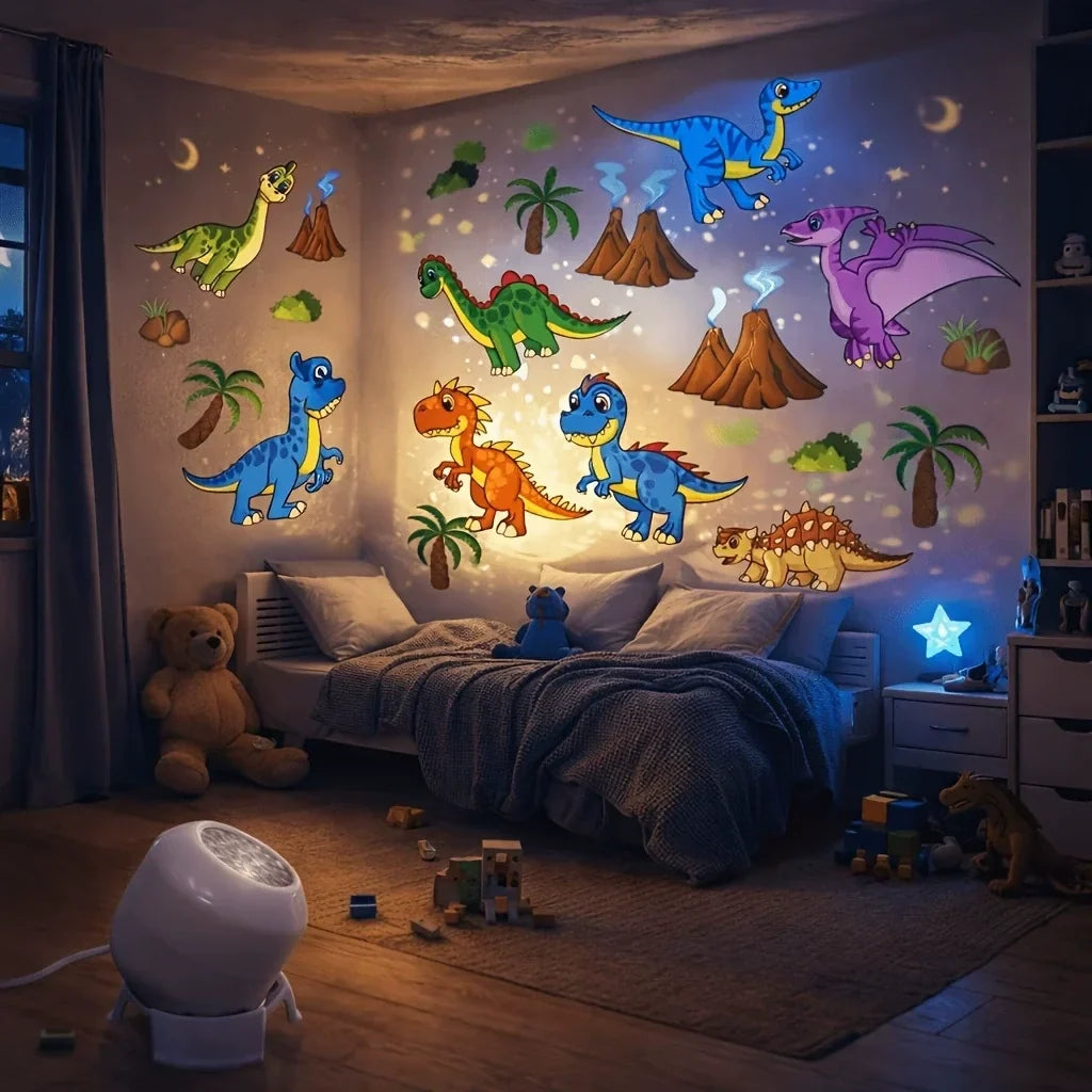 Projection Night Light USB-Powered Wall & Ceiling Scenes
