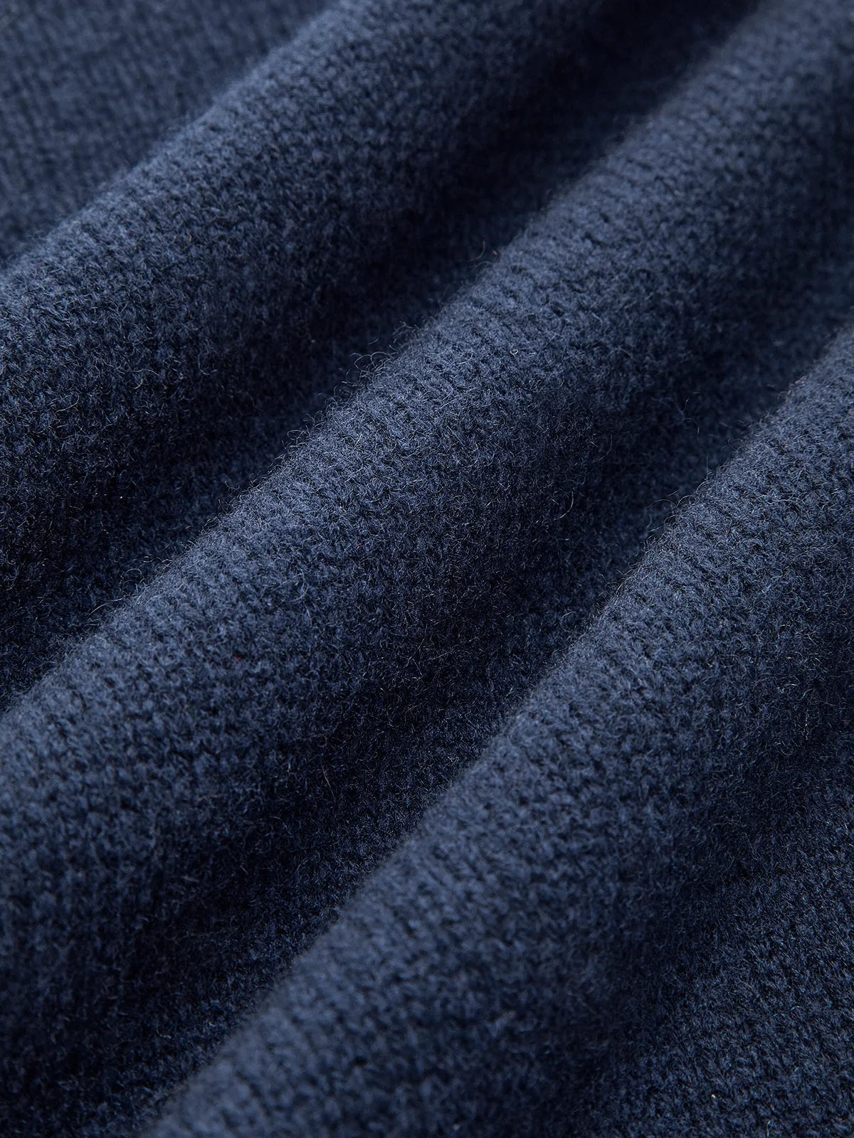 Pullover Sweater Denim Collar & Metal Buttons