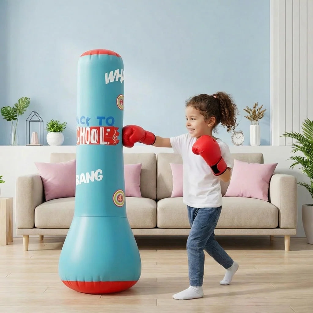 Punching Bag Kids Water-Filled Base Soft Inflatable