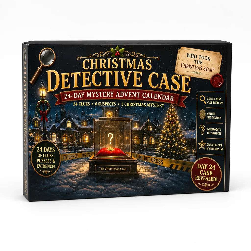 Puzzle Advent Calendar 24 Days Escape Room Challenges 6 Themes
