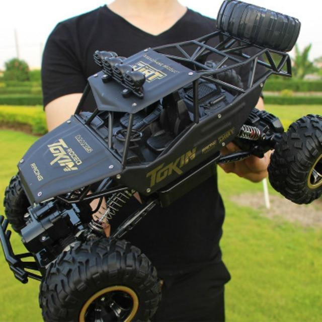 RC Monster Truck All-Wheel Drive & Sprung Suspension