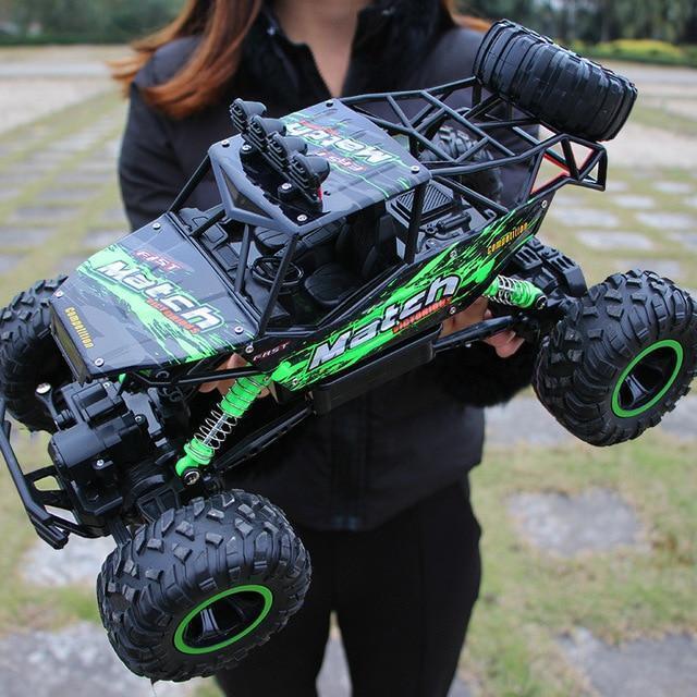 RC Monster Truck All-Wheel Drive & Sprung Suspension