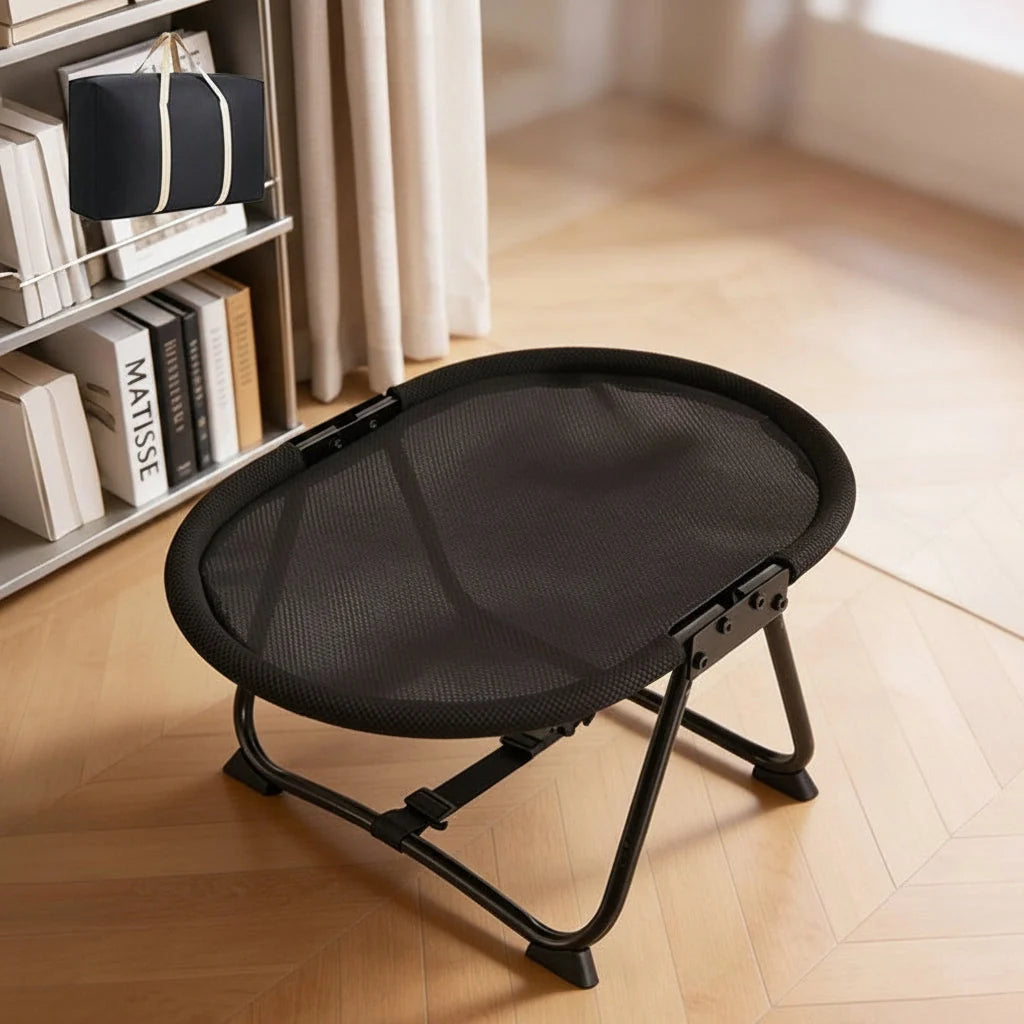 Raised Pet Bed Breathable Mesh Foldable Non-Slip Feet