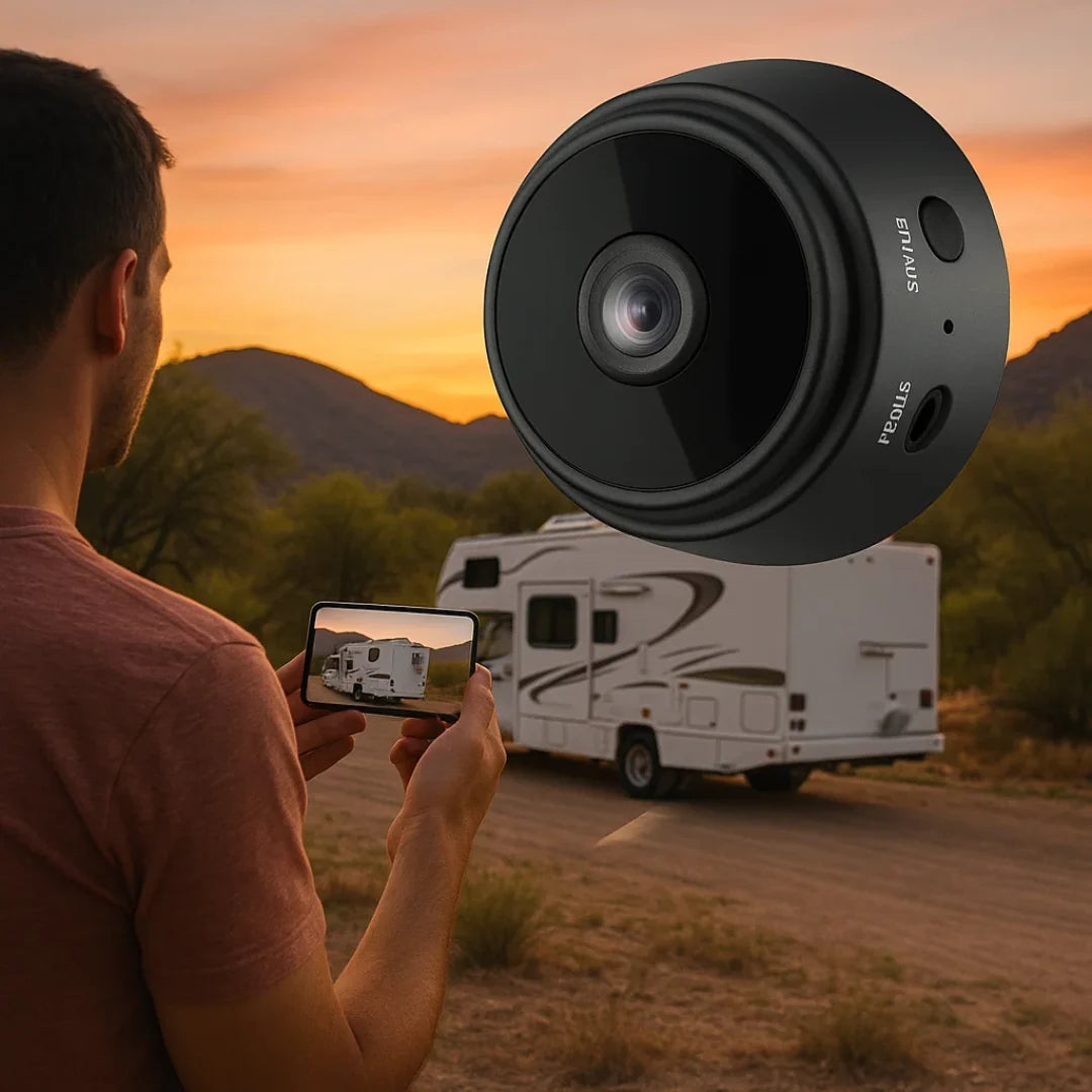 Rearview Camera Wireless Hotspot Night Vision Magnetic Mount