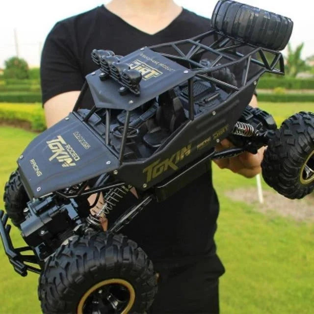 Remote Control Monster Truck 4x4 Off-Road Shock-Absorbing Suspension