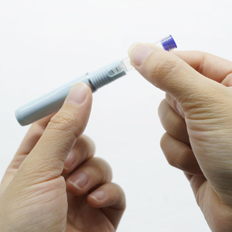 Retractable Pen Smooth Ink Refillable Stainless Steel Tip