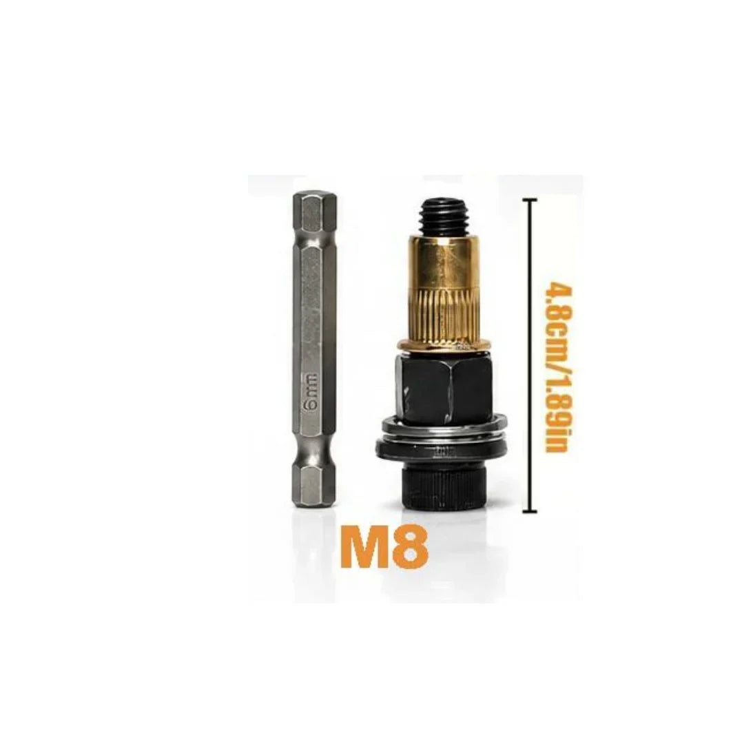 Rivet Nut Tool Set M3 To M8 Complete Kit
