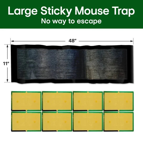Rodent Glue Trap Extra Strong Adhesive Transparent & Waterproof