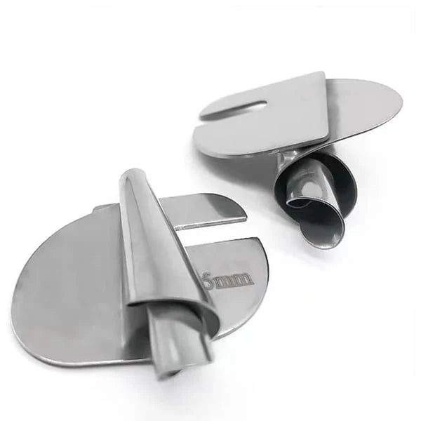 Rolled Hem Foot Stainless Steel Multiple Curl Widths