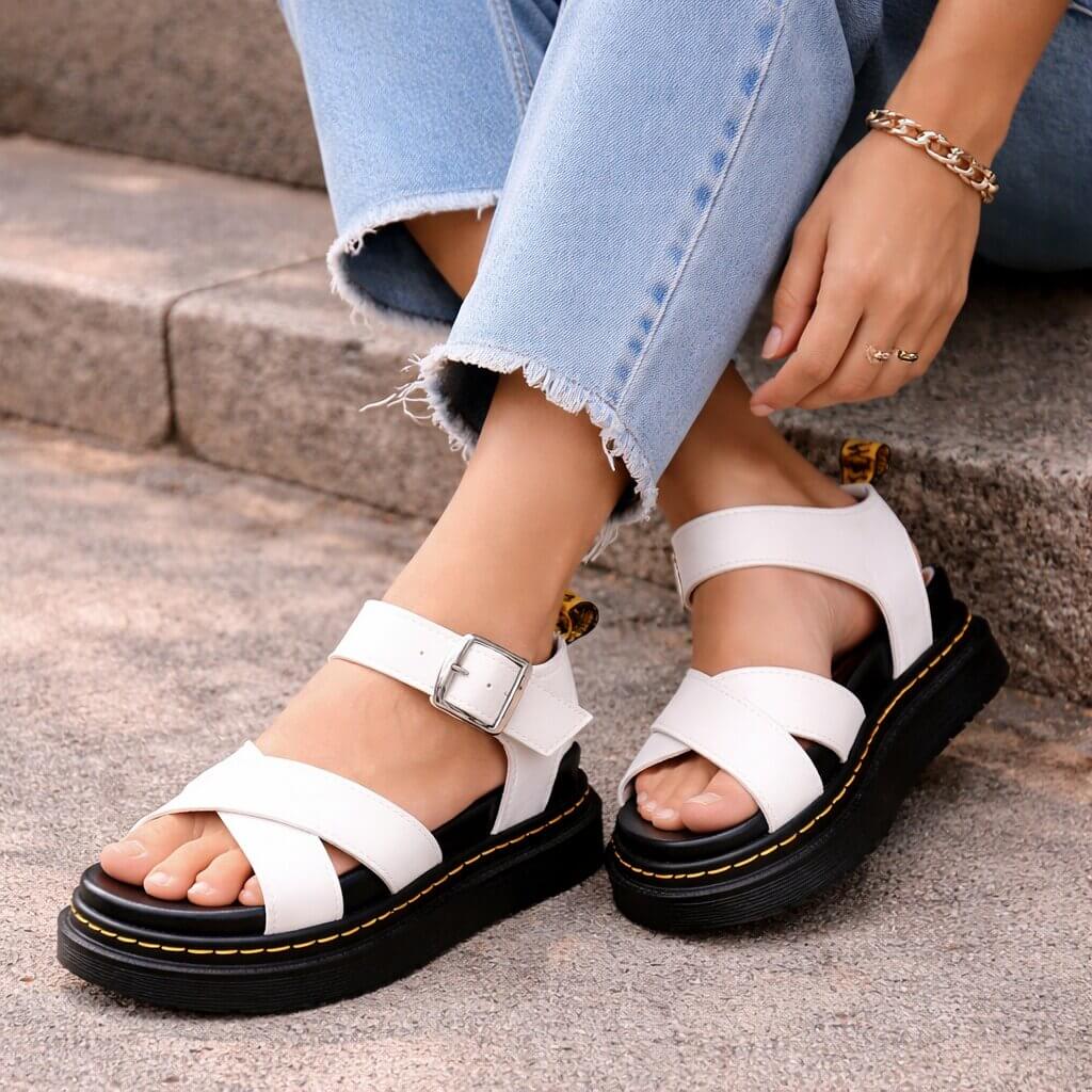 Sandals Orthopedic Non-Slip Platform Cushioned Insole