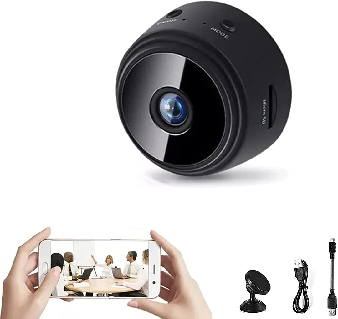 Security Camera 1080p Wi-Fi Magnetic Mount Night Vision
