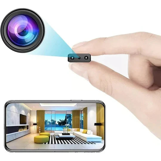 Security Camera Compact WiFi HD Video & Clear Audio