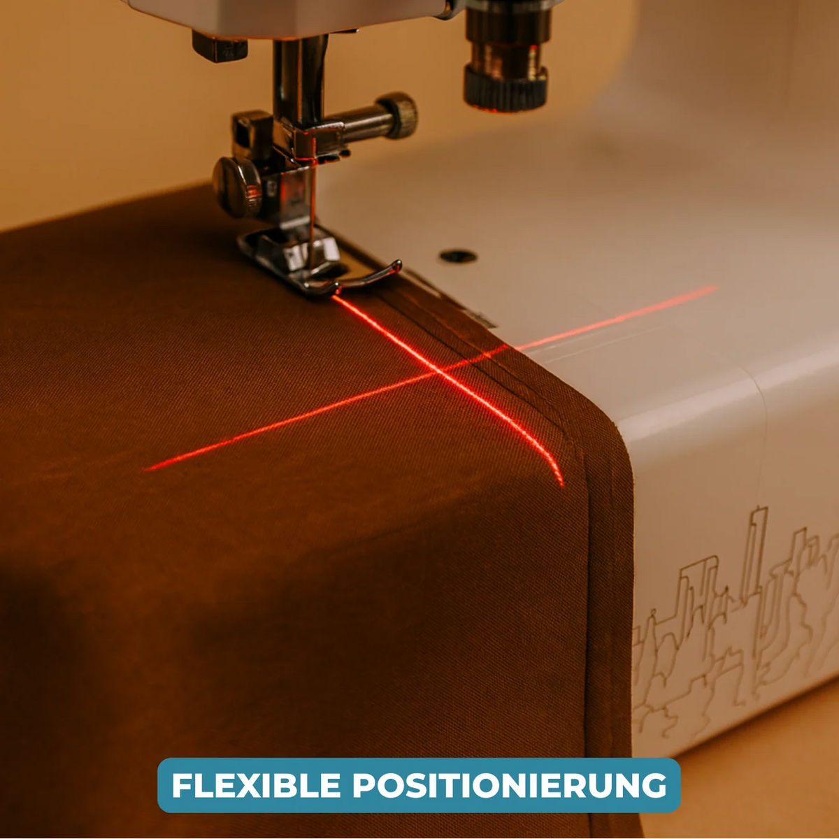 Sewing Laser Guide Dot Line & Cross Magnetic Base