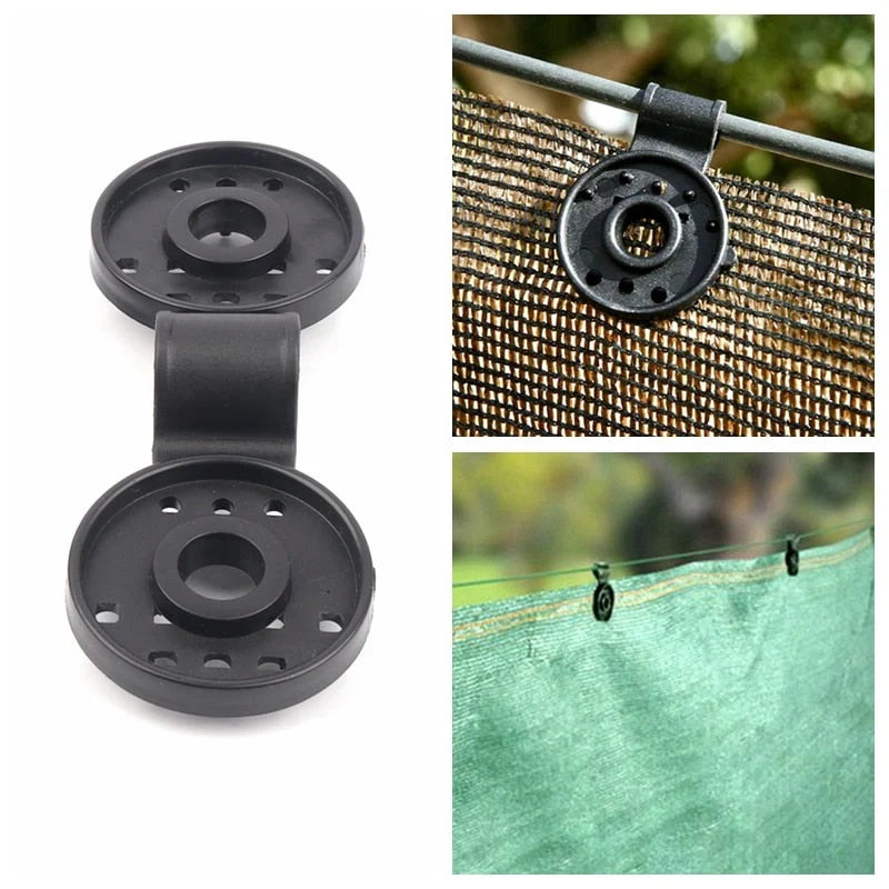Shade Clips Spring-Loaded Weather-Resistant Grip