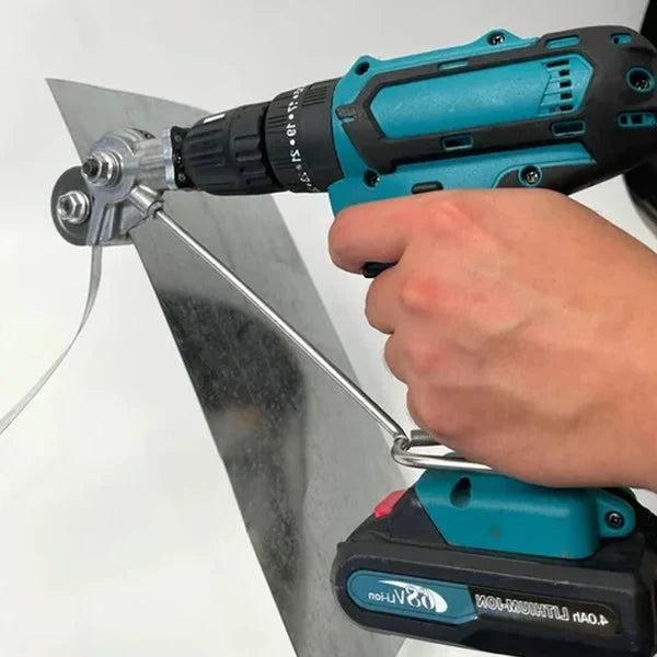 Sheet Metal Cutter Drill Attachment Standard Chuck Fit