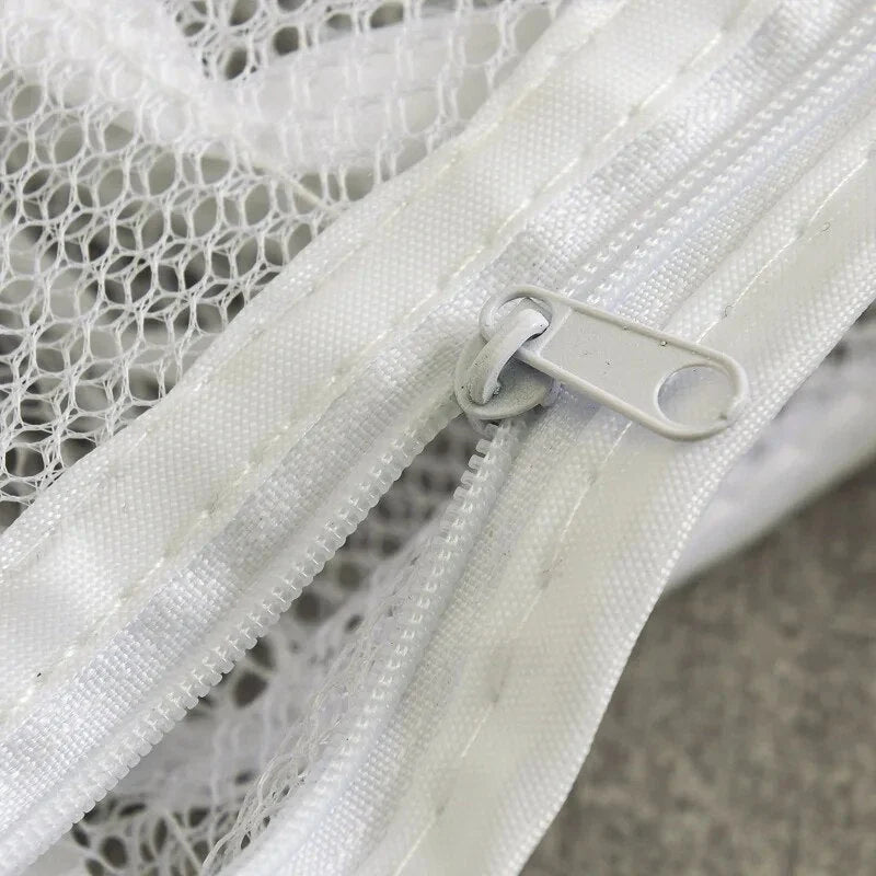 Shoe Wash Bag Polyester Mesh & Inner Sponge