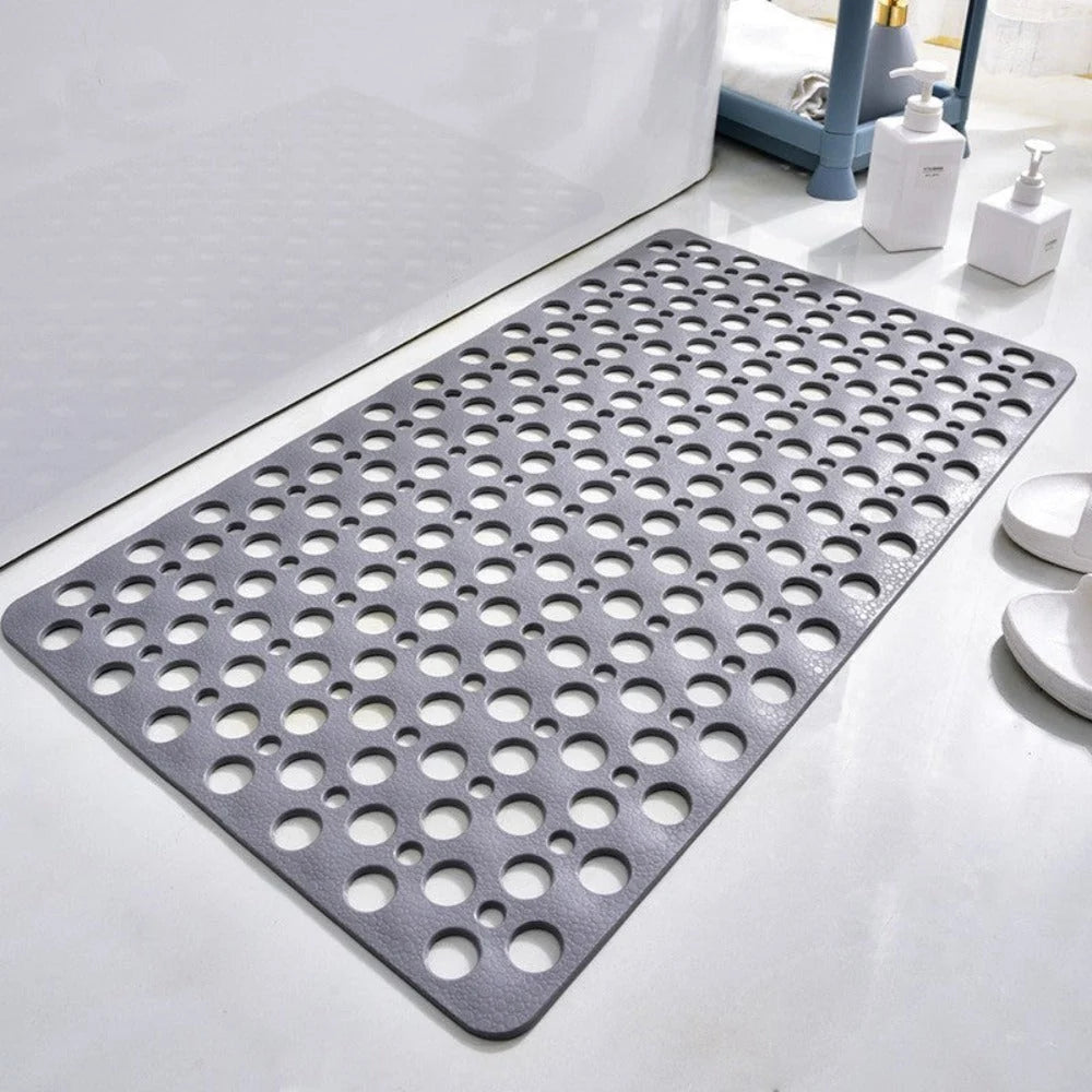 Shower Mat Non-Slip Suction Cups & Drainage Holes