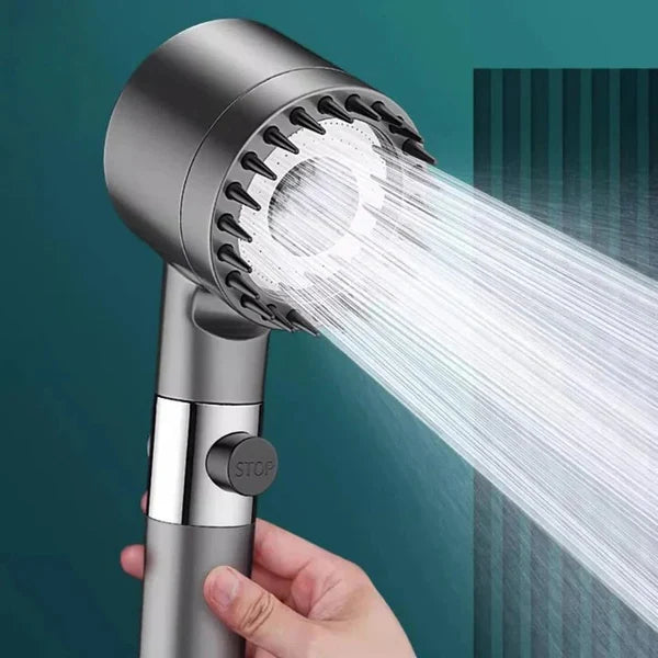 Showerhead High-Pressure Water-Efficient Universal Fit & Tool-Free Installation