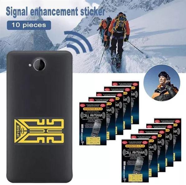 Signal Booster Sticker Adhesive Backing 3-Pack