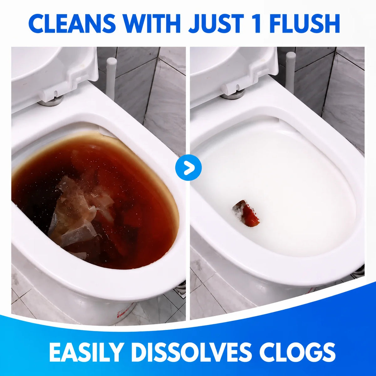 Sink & Drain Cleaner Foaming Powder Dissolves Deposits