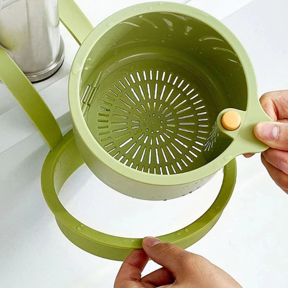 Sink Drying Basket Fast Drainage & Tool-Free Installation