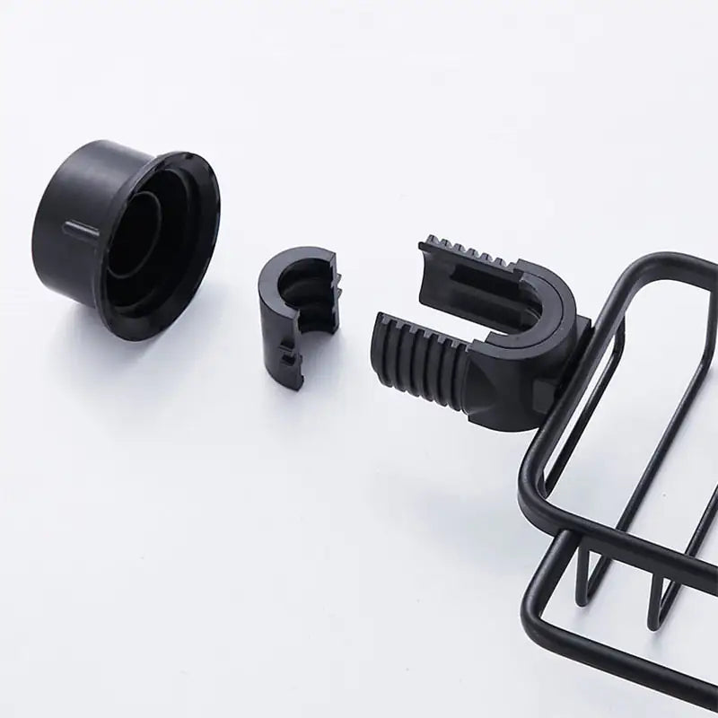 Sink Organizer Shelf Clamp-On No-Drill Open Drain Basket