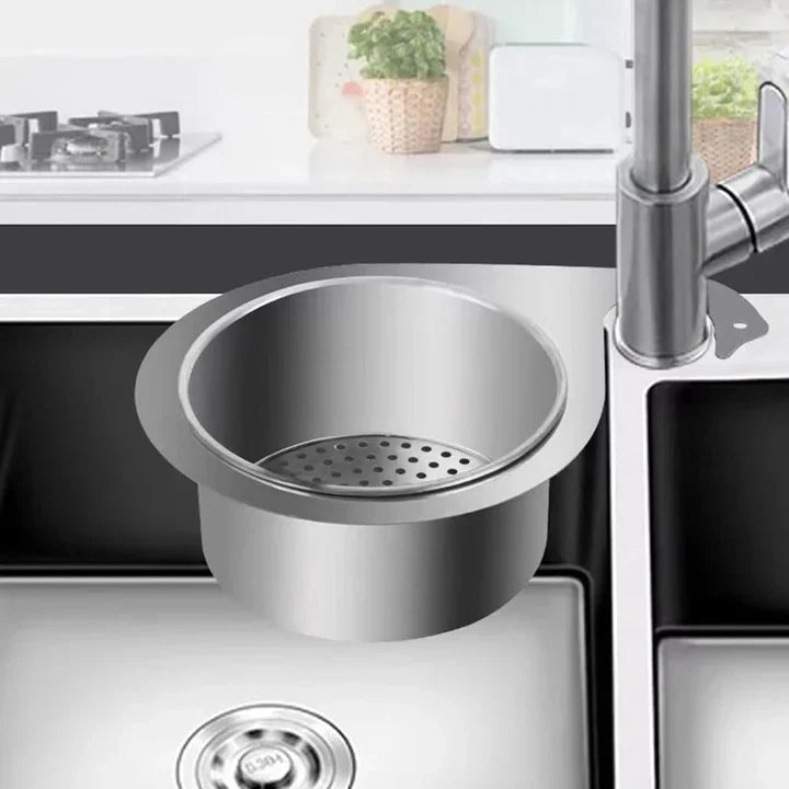 Sink Strainer Basket Removable Food Scrap Catcher