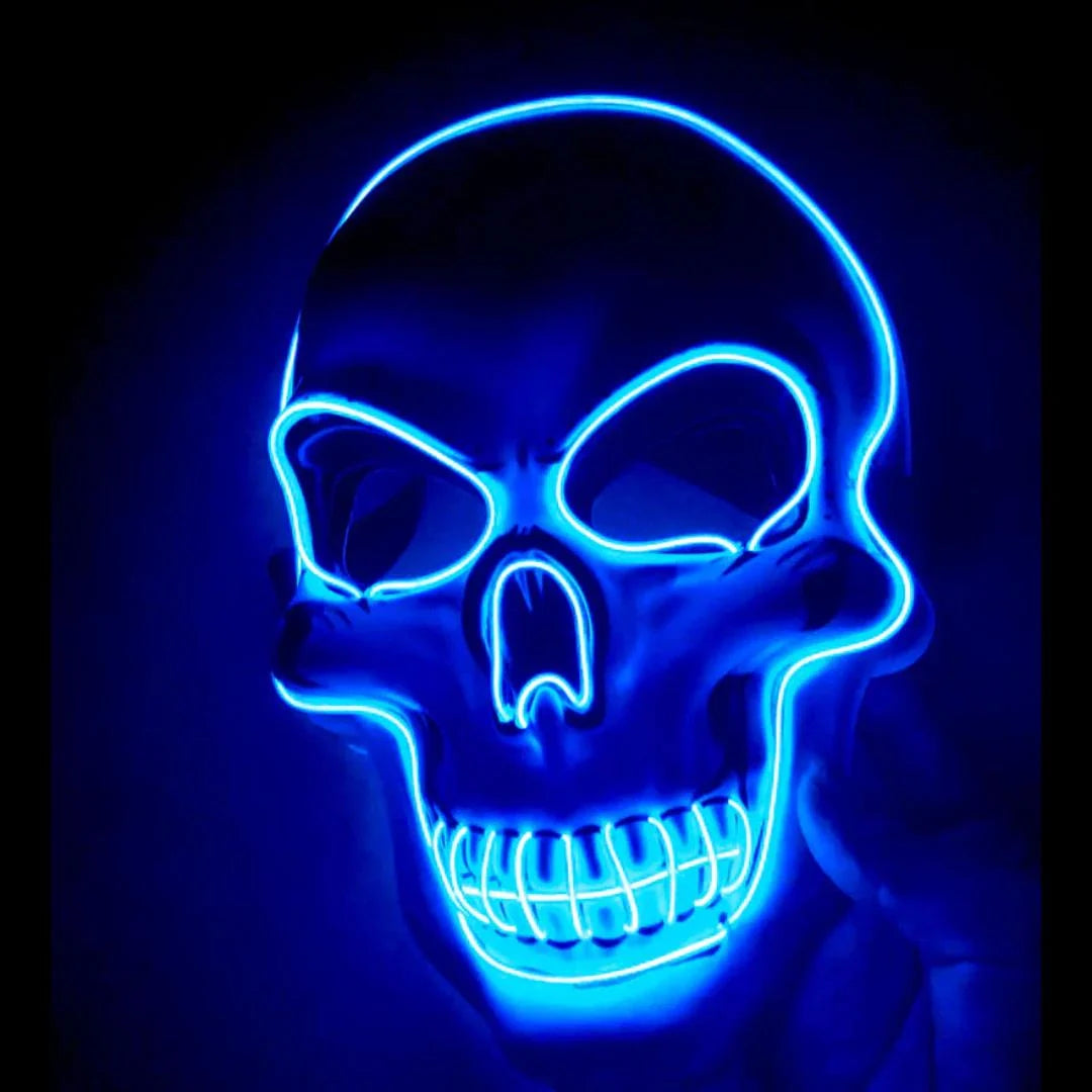Skeleton Mask LED 10 Colors 4 Modes