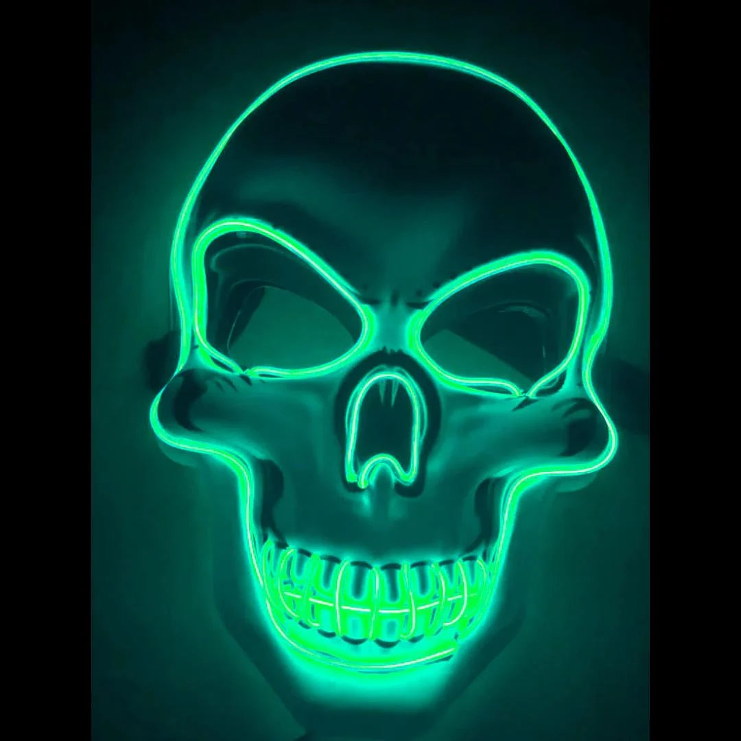 Skeleton Mask LED 10 Colors 4 Modes