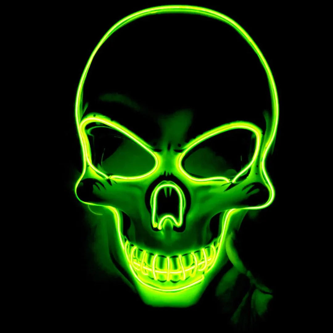 Skeleton Mask LED 10 Colors 4 Modes
