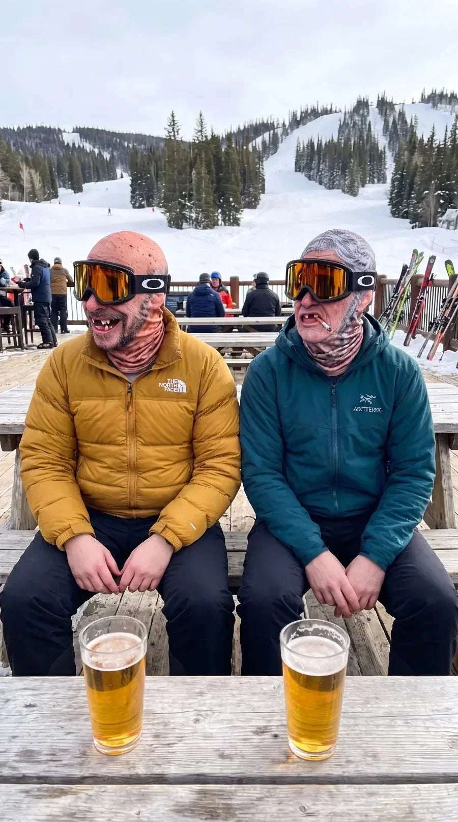 Ski Balaclava Stretch Knit Face Graphic Helmet Fit