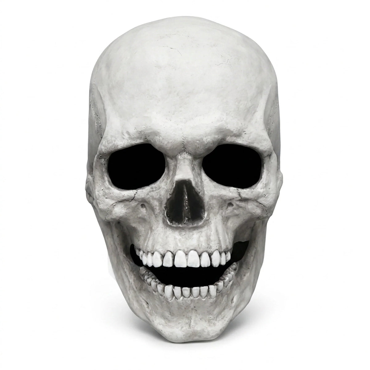 Skull Mask Full-Head Soft Latex Movable Jaw
